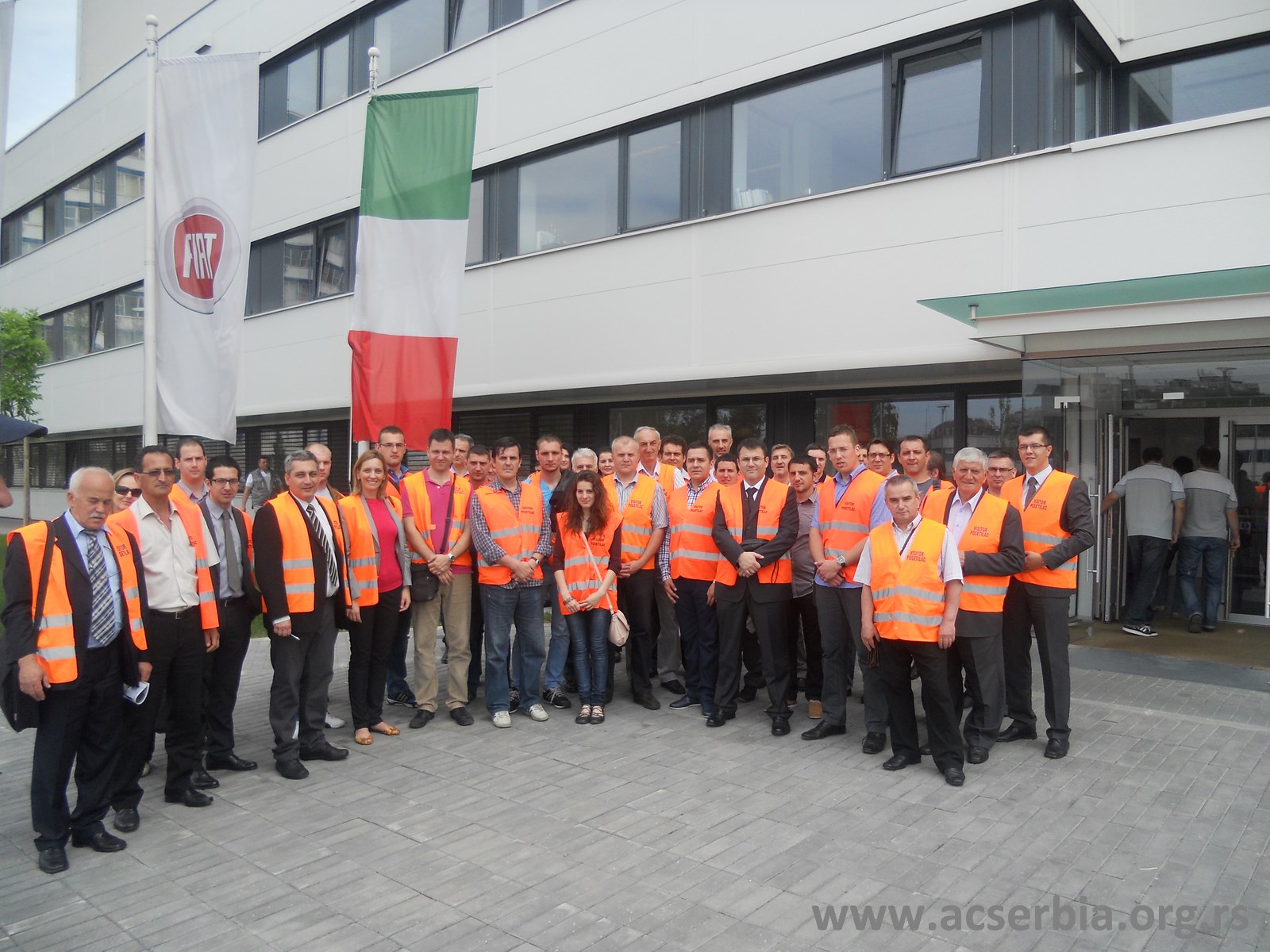 Visit to Fiat Automobiles Serbia