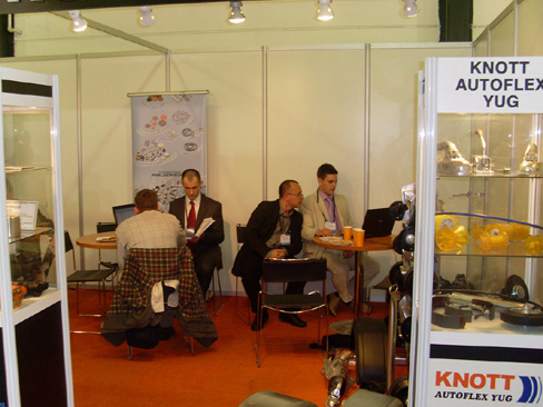 AC Serbia members IPM and Knott Autoflex at Automechanika Istanbul 2009