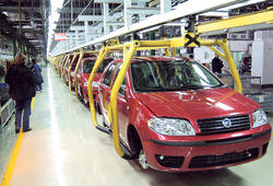 Start of Fiat Punto Production in Kragujevac